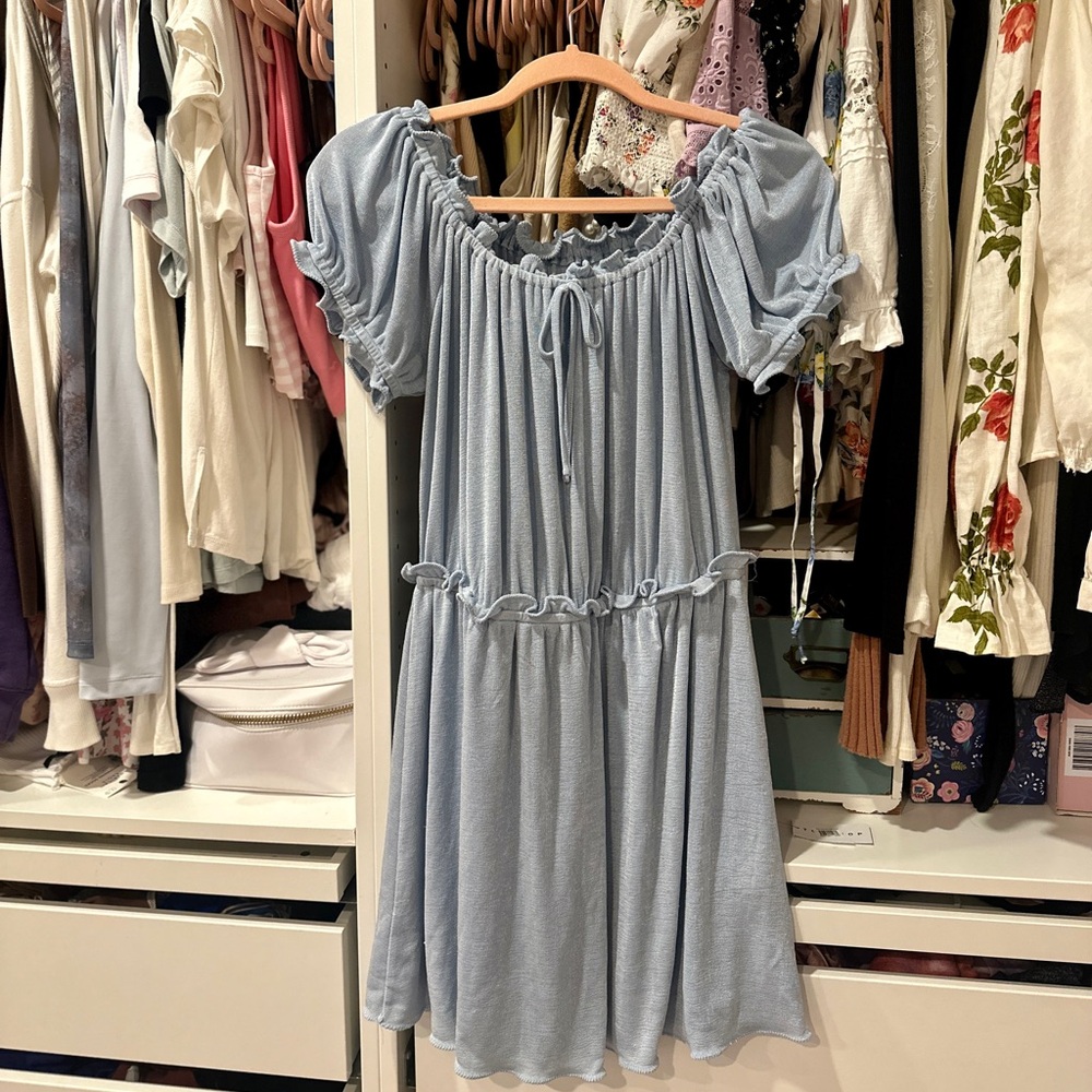 Anna Sui x Urban Outfitters flowy mini dress